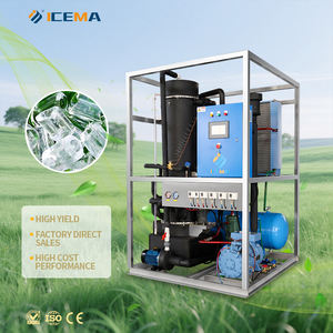 1ton 2ton 3ton 5ton 10ton Máquina de planta de hielo de tubo para beber Venta caliente para hotel - Product Image 1