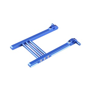Aluminum Remote <b>Control</b> Transmitter <b>Stand</b> For Rc Vehicles Blue Universal Support Bracket With Reinforced Design - Product Image 4
