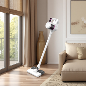 Aspirateur à <span class=keywords><strong>main</strong></span> puissant 5 en 1 sans fil, petit nettoyeur de voiture ultra silencieux, anti-acariens, outil pour poils d'animaux, voiture et maison - Product Image 1