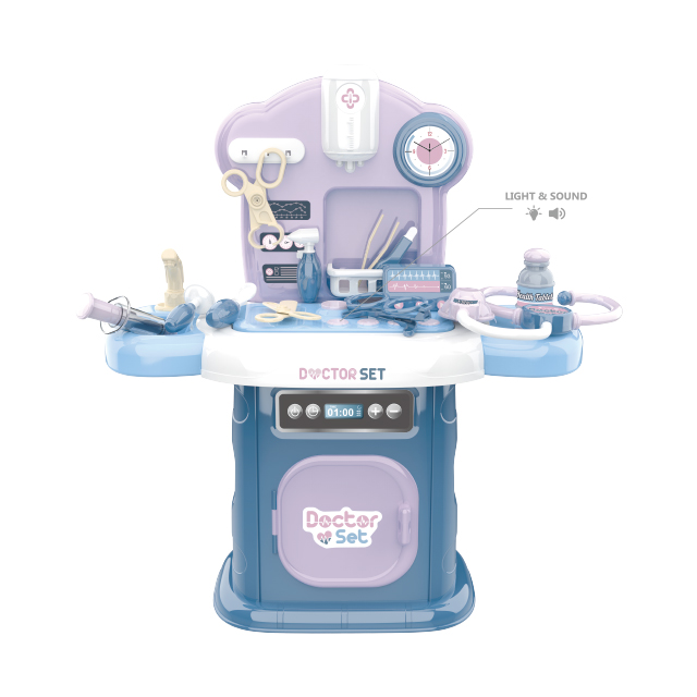 Educational Doctor Set with Carry Case Pretend Play Plastic Little Doctor Toys Pretend Play for Girls Boys