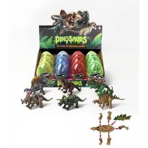 Kinder 3D Jurassic Park zerlegen Mini Dinosaurier Trans forming Egg Capsule Toy