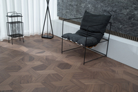 Plancher en bois mosaïque hexagonal |   Motif de parquet en nid d'abeille géométrique |   Chêne d'ingénierie haut de gamme pour appartements