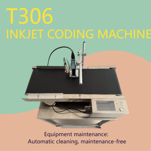 T306 Automatic Pagination and <strong>Coding</strong> Machine Inkjet Printer TIJ Inkjet Printer for Date, Batch Number, QR Code &amp; Barcode - Product Image 1