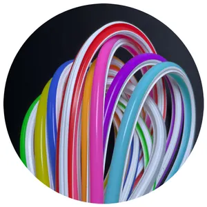 silicone separation neon led flex separated strip light rope separate 10mm 12v tube strip rgb neon flex led neon lights