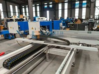 Línea de Soldadura y Limpieza Automática CNC para Marcos de Ventanas de PVC/UPVC de Cuatro Esquinas, Controlada por PLC, Motorizada, Nueva