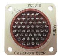 Connecteur circulaire en alliage d'aluminium RS PC-50TB, connecteur d'alimentation russe à 50 broches pour PC-4TB PC-7TB PC-10TB PC-19TB PC-32TB