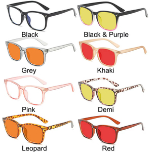 <span class=keywords><strong>Occhiali</strong></span> da Computer Classici Sunray, Ultimo Modello Quadrato con Logo Personalizzato, Riducono l'Affaticamento degli Occhi, <span class=keywords><strong>Occhiali</strong></span> Anti <span class=keywords><strong>Luce</strong></span> <span class=keywords><strong>Blu</strong></span> per Uomo e <span class=keywords><strong>Donna</strong></span> - Product Image 5