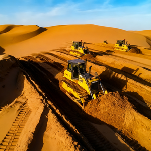 Бульдозер Shantui SD17T-G LGP, 19900 кг, с ультранизким давлением на грунт 25 кПа, гусеничный, для мокрых земель, с насосом и двигателем - Product Image 3