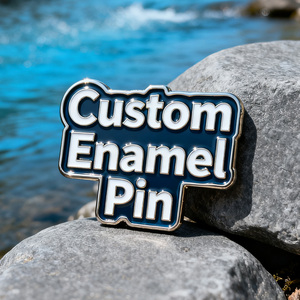 Émail en métal personnalisé pas de minimum avec un design moderne pour les logos d'entreprise étiquettes nominatives et badges Souvenir - Product Image 1