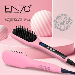 <span class=keywords><strong>ENZO</strong></span> EN-6313 rose 4 en 1 fer à friser professionnel fer à lisser peigne outil de coiffure ménage sèche-cheveux brosse peigne chaud ensemble - Product Image 4