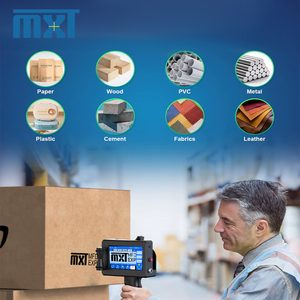 Máy in cầm tay với 4.3 inch màn hình cảm ứng in mã vạch Logo ngày khép kín toàn cầu ngôn ngữ máy in phun cầm tay súng - Product Image 4