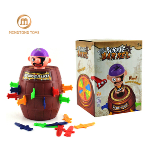 Interessante Fortunato gioco 16 spade fondo giradischi pop up barile pirata giocattoli - Product Image 1