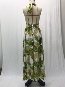 Vestidos Casuales Largos con Estampado Clásico y Dobladillo Grande, Diseño Original de Fabricante, Moda Femenina - Product Image 5