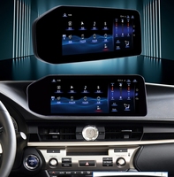 Autoradio Android 12.3 "LHD & RHD Lecteur CarPlay pour Lexus ES ES300 ES250 ES350 ES300h 2013-2017 Stéréo GPS Multimédia