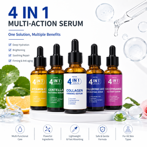 Sérum Multi-Action 4-en-1 : Essence Visage Hydratante, Raffermissante et Éclaircissante – Vente en Gros OEM - Product Image 1