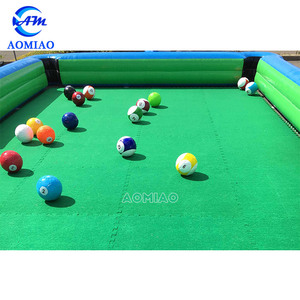 Tavolo da biliardo gonfiabile divertente di alta qualità, biliardo umano gonfiabile - Product Image 6