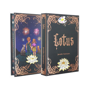 Hardback Collectible <b>Book</b> Special Edition Made Fancy Offset Paper Double Sided Printing Dust Jacket with Foil Stamping - Product Image 1