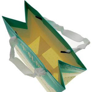 Bolsa <span class=keywords><strong>de</strong></span> Papel Kraft Reciclable Ecológica con Cierre <span class=keywords><strong>de</strong></span> Botón e Impresión Offset para Dulces y Regalos <span class=keywords><strong>de</strong></span> Turrón para Llevar - Product Image 3