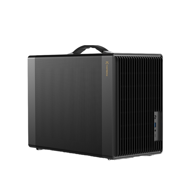 Wholesale Custom Portable Handheld CPU Computer Case Micro-ATX/ Mini-ITX Mid Tower Office PC Desktop Cabinet New Style in Stock