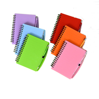 YOUCAN YOUCAN-NOTE01 A6 Cahier à spirale souple portable en PP pour étudiants, carnet d'exercices professionnel à feuilles mobiles, couverture en PET, transfert thermique