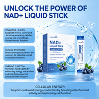 Boisson Santé aux Baies de Resvératrol OEM NAD, Complément Vitaminique avec Nicotinamide Riboside NAD+ pour Adultes
