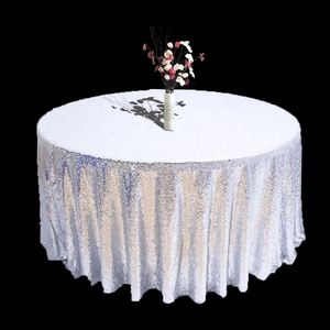 Red Gold Color Sequin <b>Tablecloth</b> Banquet <b>Round</b> for Weddings Wedding Chairs and Tables Cover Plastic Roll - Product Image 4