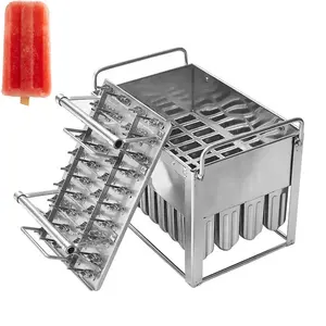 China Supplier Most Popular Stainless Steel Material Popsicle Steel Molds And Ice Lolly Sticks Mold With Popsilel Machines