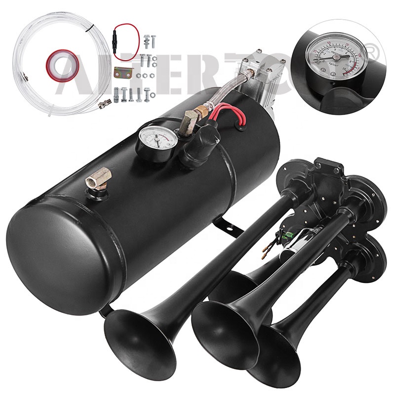 Altertool Лидер продаж 3/4 Рог 12v 150db высокое Рог поезд Рог Комплект до 150psi рабочее давление для грузовых автомобилей внедорожников лодки тракторы