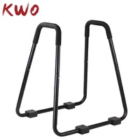 KWO Entraînement GymFitness Entraîneur abdominal Force musculaire Barre de squat Porte Fitness Poignée en forme de H Roue d'exercice et barres de poussée