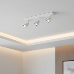 Lámpara de Techo Moderna de Aluminio SLV PURI, Base GU10, Cubierta de Vidrio, CRI 80, Iluminación Interior Blanca - Product Image 2