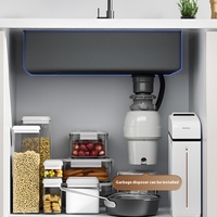 Évier de cuisine sous plan en acier inoxydable 304 moderne et bon marché à prix avantageux, design en cascade, multifonctionnel, grand évier simple