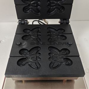 <span class=keywords><strong>Gaufrier</strong></span> commercial AK320 en forme de papillon à 4 <span class=keywords><strong>plaques</strong></span> avec revêtement antiadhésif et chauffage rapide pour les salons de thé - Product Image 2