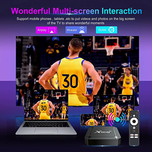 Appareil de streaming multimédia intelligent X96Q Android 14 TV Box 4K Ultra <span class=keywords><strong>HD</strong></span> Smart TV Box WiFi 6 BT 5.0 Lecteur multimédia Décodeur - Product Image 4