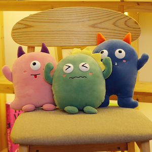 Peluche Mostro Carino e Strano, 5 Colori, Bambola di Peluche Mostro <span class=keywords><strong>Cartone</strong></span> Animato per Regalo di Compleanno Bambini e Decorazione Divano Casa - Product Image 1
