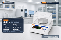 Balance de laboratoire JINGFEI YP-30002F 3000g x 0.01g, balance de comptage rechargeable, fournisseur d'usine OEM