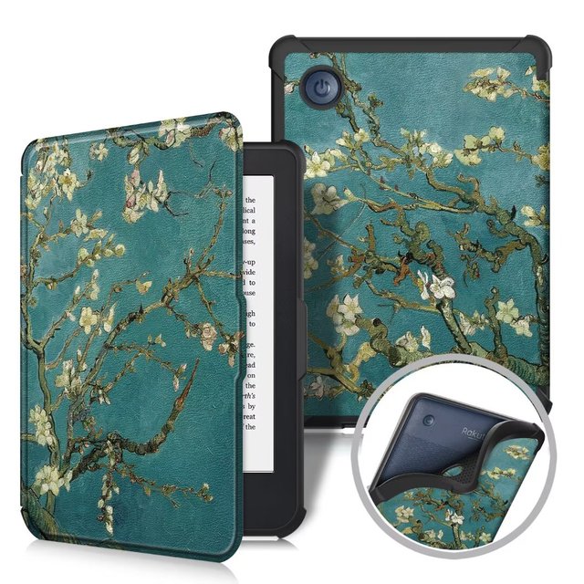 Custom Design Kobo 6/7inch Smart Magnetic Case for Kobo Libra 2 2021/Libra Colour 2024 E-reader Soft Tpu Protective Case
