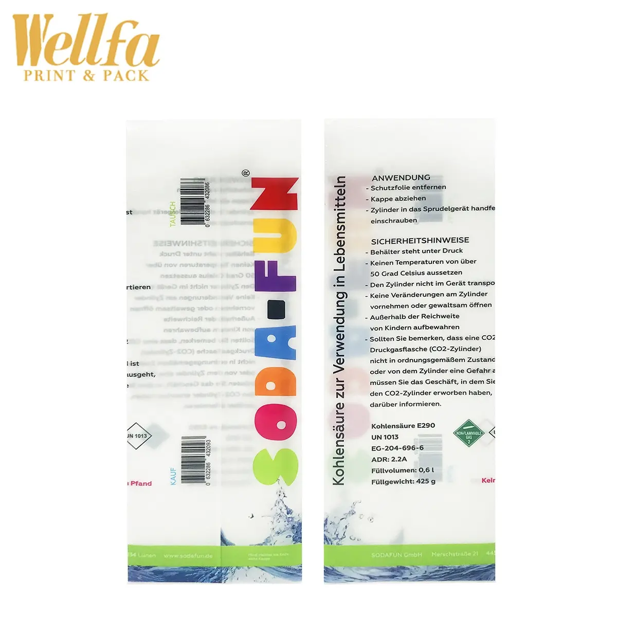 PET PVC Sleeves Custom Print Plastic Heat Wrap Packaging Cans Label Glass Bottle Sleeve Wraps Soft Touch Shrink Film