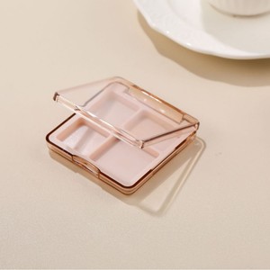 Cajas de Embalaje Cosméticas Metálicas Bronceadas de Bajo MOQ, Bonitas y Atractivas, para Polvos Sueltos, Polvos para Ojos, Contorno y Colorete - Product Image 2