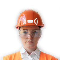 IIoT Beacon desain melengkung ringan Ibeacon Ip66 awet tahan air jarak jauh untuk situs konstruksi