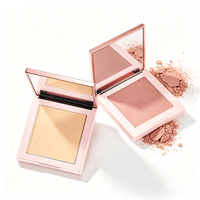 Poudre Compacte Pressée Vegan à Marque Privée 6 Couleurs Longue Durée Haute Couvrance Vente en Gros Logo Personnalisé Maquillage