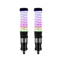 Antennes lumineuses LED RGB robustes AUTODRAGONS, fouets LED IP67 pour Side by Side SXS Can-Am Polaris/ Sand Spider Dune Buggy