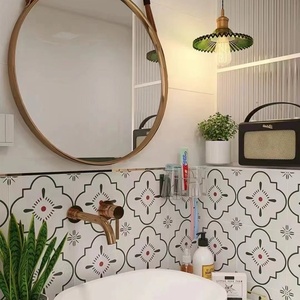 Nhà máy 300x300 đơn giản chống trượt tường và gạch lát sàn, thiết kế hiện đại, được sử dụng cho phòng tắm khách sạn và gạch lát sàn trung tâm mua sắm - Product Image 1