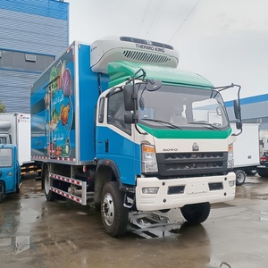 Sinotruk Howo 4*2 Refrigeration Units Factory Price for Sale Food 4x2 Refrigerator Trucks - Product Image 3