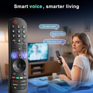 Control Remoto Magic para Televisores Inteligentes <span class=keywords><strong>LG</strong></span>, Compatible con <span class=keywords><strong>LG</strong></span> 2021/2022/2023/2024 UHD <span class=keywords><strong>OLED</strong></span> QNED <span class=keywords><strong>NanoCell</strong></span> 4K 8K Smart <span class=keywords><strong>TV</strong></span> - Product Image 5