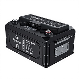 แบตเตอรี่ขนาดใหญ่ HUSKY 2 48V 100Ah 5.12kWh ลิเธียมไอออน IP65 ระบบจัดเก็บพลังงานแสงอาทิตย์สำหรับบ้านแบบไฮบริดออลอินวัน สามารถวางซ้อนกันได้ CAN - Product Image 2