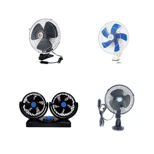 Penjualan panas pabrik ATE DC <span class=keywords><strong>12V</strong></span>/24V 10 11 inci kipas mobil motor ganda angin besar - Product Image 5