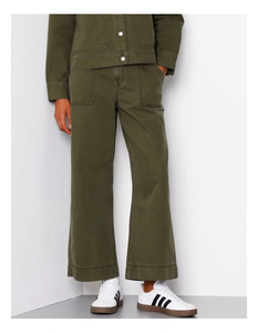 กางเกงผู้หญิงเอวสูงผ้ายืดใส่สบายสำหรับทุกวัน ใส่ทำงาน ใส่เที่ยว ใส่ลำลอง ระบายอากาศได้ดี เนื้อผ้านุ่ม ยืดหยุ่น ใส่ได้ทุกฤดู - Product Image 2