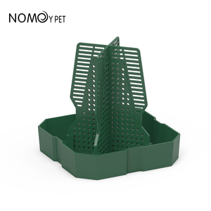 Nouveau vert brun petit grand plat de proie de reptile en plastique insectes vivants mangeoire - Product Image 3