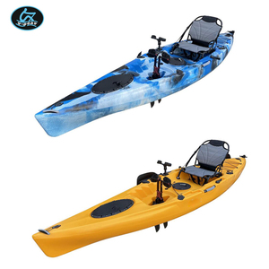 Kayak à pédales U-boat, non gonflable, en plastique, canoë, bateau à rames avec chaise de pêche pliable à vendre - Product Image 6