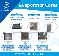 Système d'évaporateur de climatisation AC.115.2793 pour TOYOTA HILUX, dimensions 38*275*282mm, climatisation et refroidisseur évaporatif, noyau d'évaporateur